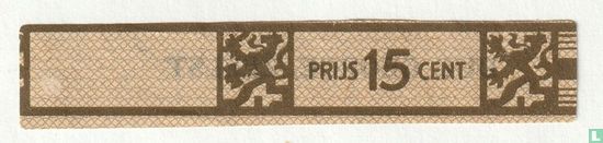 Prijs 15 cent - (Achterop: Duc George, Zeelst) - Image 1