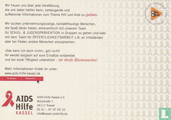 AIDS-Hilfe Kassel "gäwwe geben" - Afbeelding 2