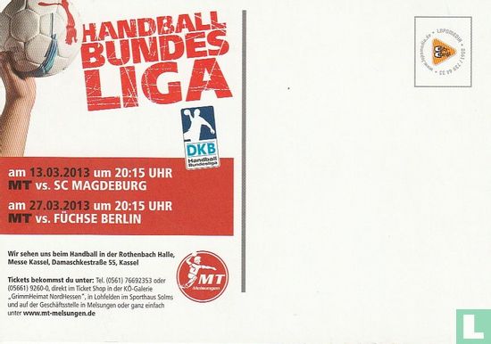 MT Melsungen / Handball Bundesliga "Sei Hautnah Dabei!"  - Afbeelding 2