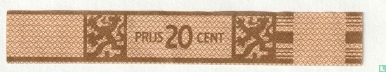 Prijs 20 cent - (Achterop nr. 2028] - Afbeelding 1