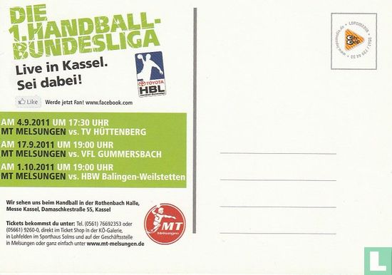 MT Melsungen / Handball Bundesliga "Jetzt Geht's Los" - Afbeelding 2