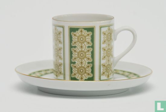 Coffee cup and saucer - Michel - Decor Muzette - Mosa - Image 1