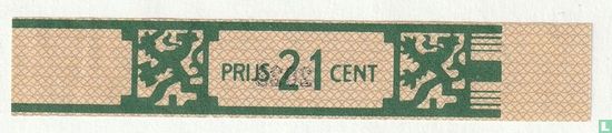 Prijs 21 cent - (Achterop nr. 2028} - Image 1