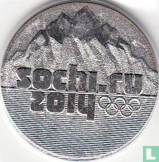 Russie 25 roubles 2014 "Winter Olympics in Sochi - Logo" - Image 2