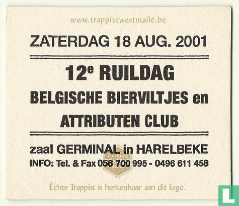 Gebrouwen in de abdij/Belgische Bierviltjes en Attributen Club 2001 - Bild 1
