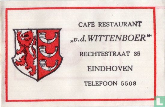 Café Restaurant "v.d. Wittenboer" - Afbeelding 1