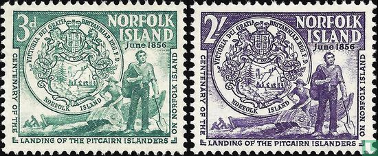 100 years landing Pitcairn Islanders
