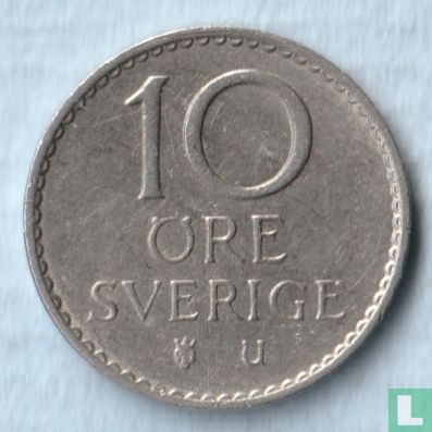 Schweden 10 Öre 1966 - Bild 2