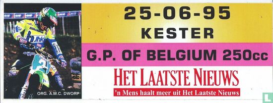 25-06-95 Kester G.P. of Belgium 250cc