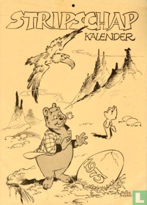 Stripschapkalender 1975 - Image 1