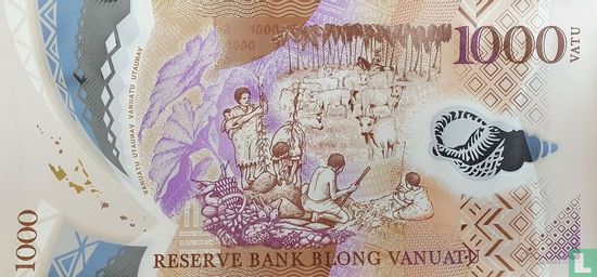 Vanuatu 1000 Vatu - Image 2