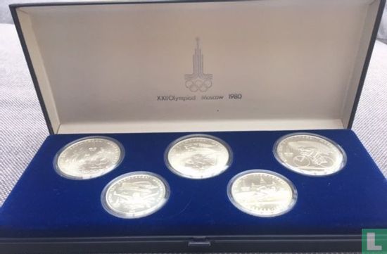 Russia mint set 1978 (PROOF) "1980 Summer Olympics in Moscow" - Image 1