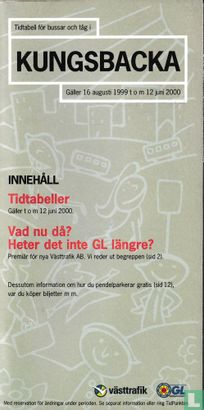 Timetable: Kungsbacka 1999-2000