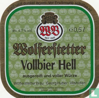 Wolferstetter Vollbier Hell