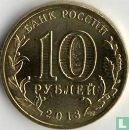 Rusland 10 roebels 2013 "Kronstadt" - Afbeelding 1