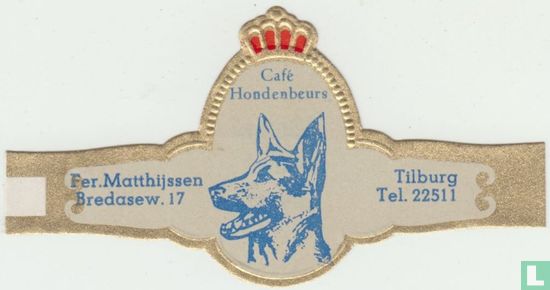 Café Hondenbeurs - Fer. Matthijssen Bredasew. 17 - Tilburg Tel. 22511 - Afbeelding 1