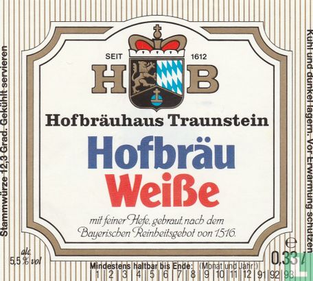 Hofbräu Weisse