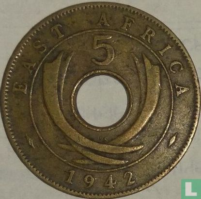 Afrique de l'Est 5 cents 1942 (SA) - Image 1