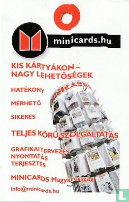 Minicards Hungary - Ön is hirdetne? - Bild 2