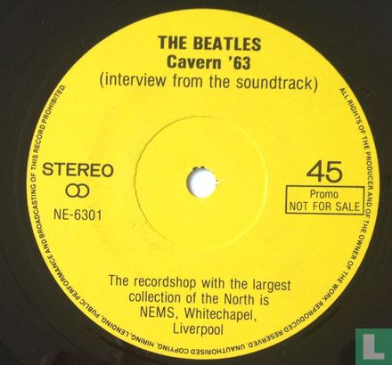 The Beatles Story, Cavern '63 -Interviews - Image 3