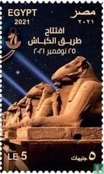 Inhuldiging van de Sphinx Avenue in Luxor