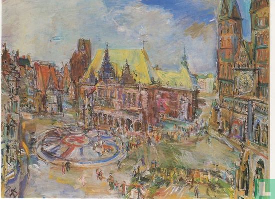 Der Marktplatz zu Bremen, 1961 - Afbeelding 1