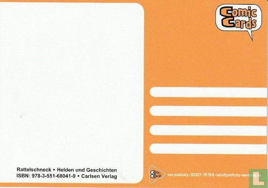 Comic Cards - Rattelschneck - Afbeelding 2