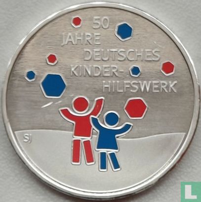 Duitsland 20 euro 2022 "50 years German children's fund" - Afbeelding 2