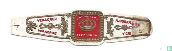 Caramelos Alfonso XII - A. Corrales Reg.td 155 - Veracruz - Image 1