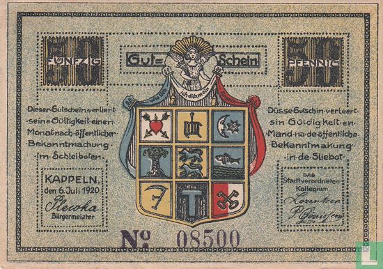 Kappeln 50 Pfennig - Image 1