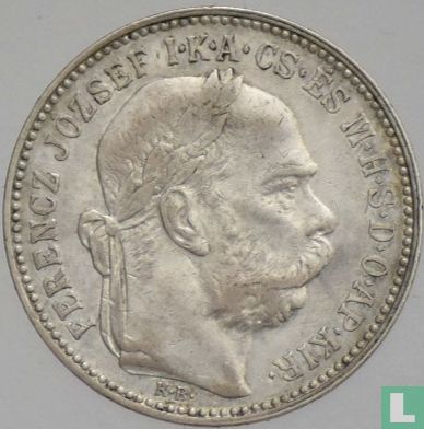 Hongrie 1 korona 1906 - Image 2