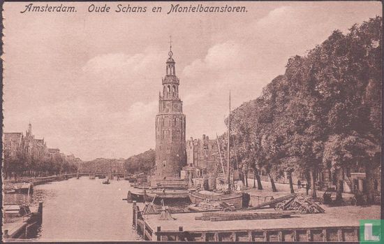 Oude Schans en Montelbaanstoren.