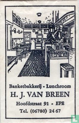 Banketbakkerij Lunchroom H.J. van Breen  - Image 1