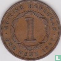 Brits-Honduras 1 cent 1937 - Afbeelding 1