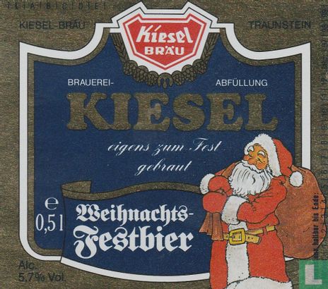 Kiesel Weihnachts-Festbier