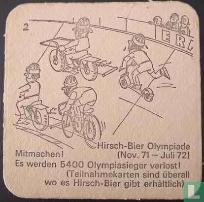 Hirsch-Bier Olympiade 6 - Bild 1