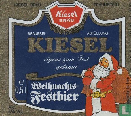 Kiesel Weihnachts-Festbier