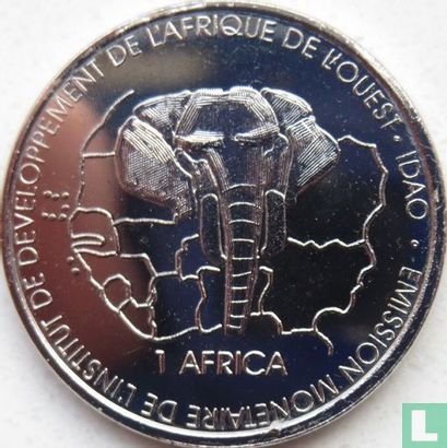 Benin 1500 CFA 2005 - Image 2