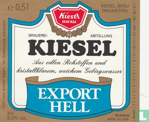 Kiesel Export Hell
