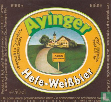 Ayinger Hefe-Weissbier