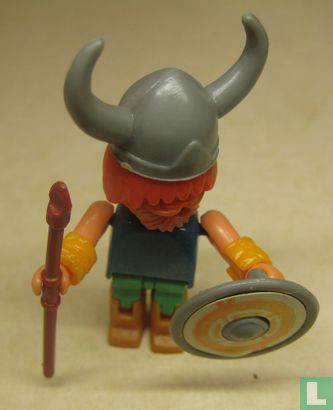 Viking with spear and shield