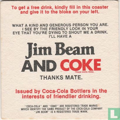 Coke is it! with your favorite spirit - Jim Beam  - Bild 1