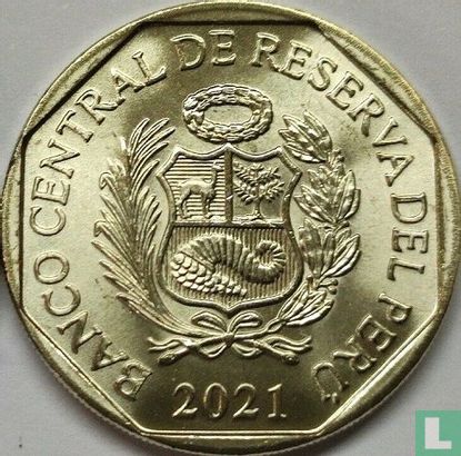 Peru 1 Sol 2021 "Bicentenary of Peru's independence - Toribio Rodríguez de Mendoza" - Bild 1