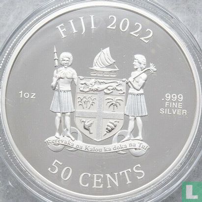 Fiji 50 cents 2022 "Dogs" - Image 1
