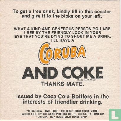 Coke is it! with your favorite spirit - Coruba - Afbeelding 1