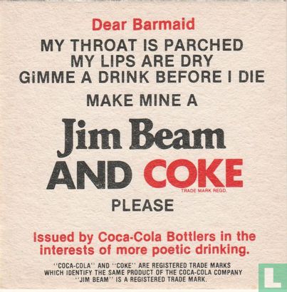 Coke is it! with your favorite spirit - Jim Beam  - Afbeelding 1