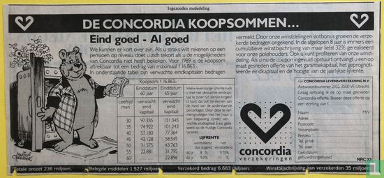 De Concordia koopsommen ... eind goed - al goed (Utrecht) - Bild 1