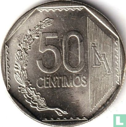 Pérou 50 céntimos 2022 - Image 2