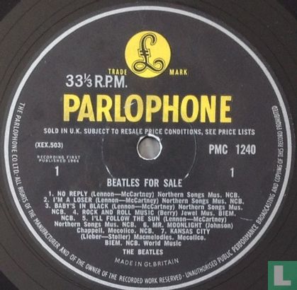 Beatles For Sale - Afbeelding 3