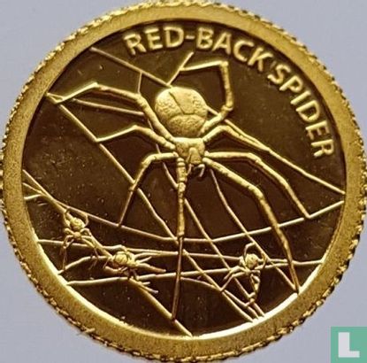 Tokelau 5 dollars 2012 (PROOF) "Red-back spider" - Image 2